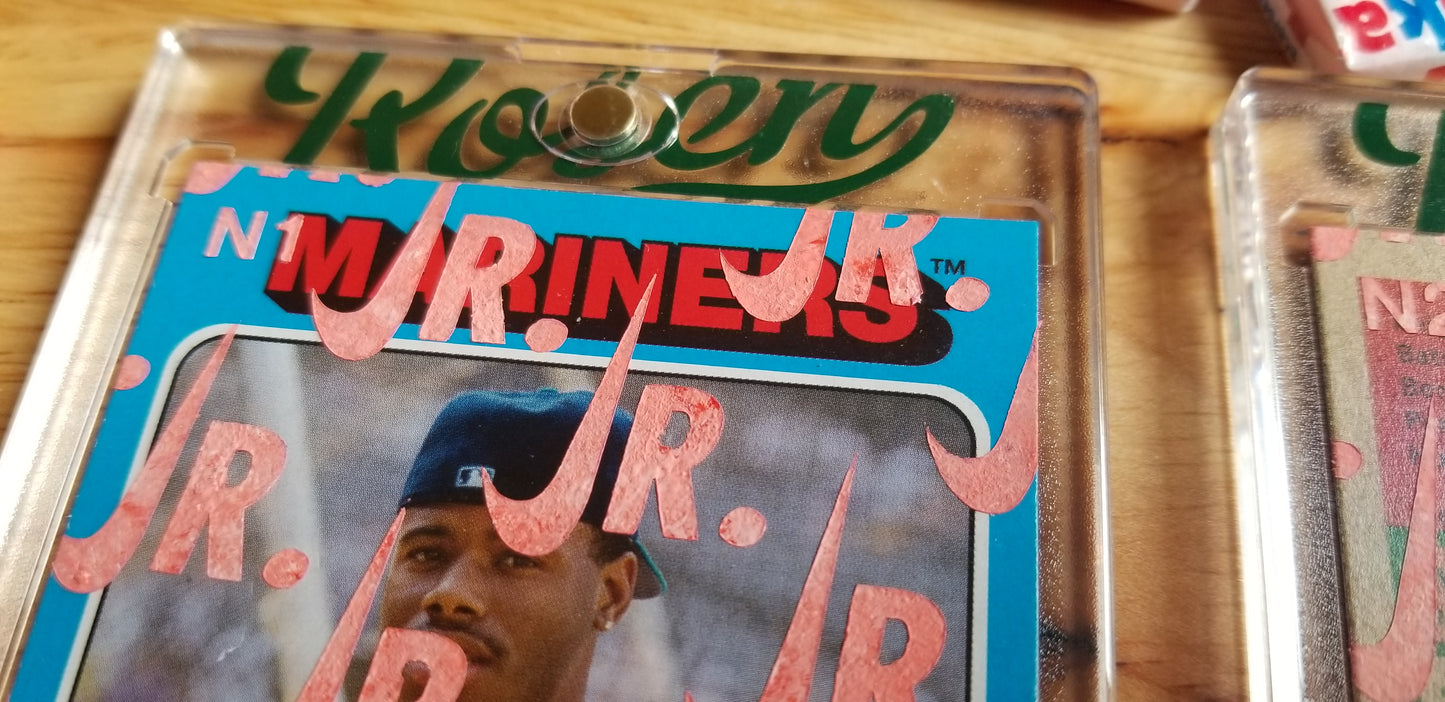 Baseball card art by Matthew Lee Rosen (aka Matthew Rosen) - Ken Griffey Jr