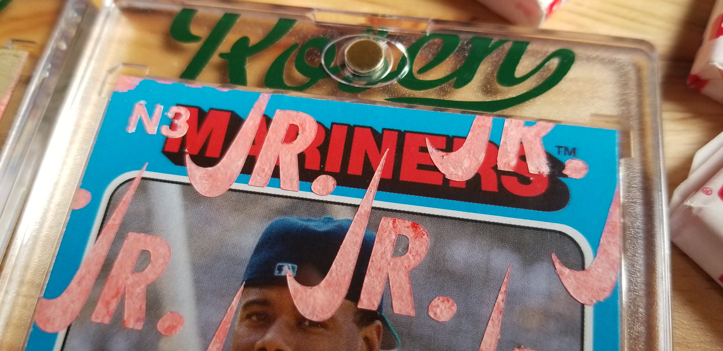 Baseball card art by Matthew Lee Rosen (aka Matthew Rosen) - Ken Griffey Jr