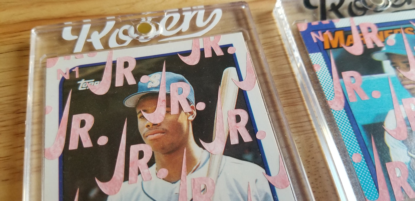 Baseball card art by Matthew Lee Rosen (aka Matthew Rosen) - Ken Griffey Jr