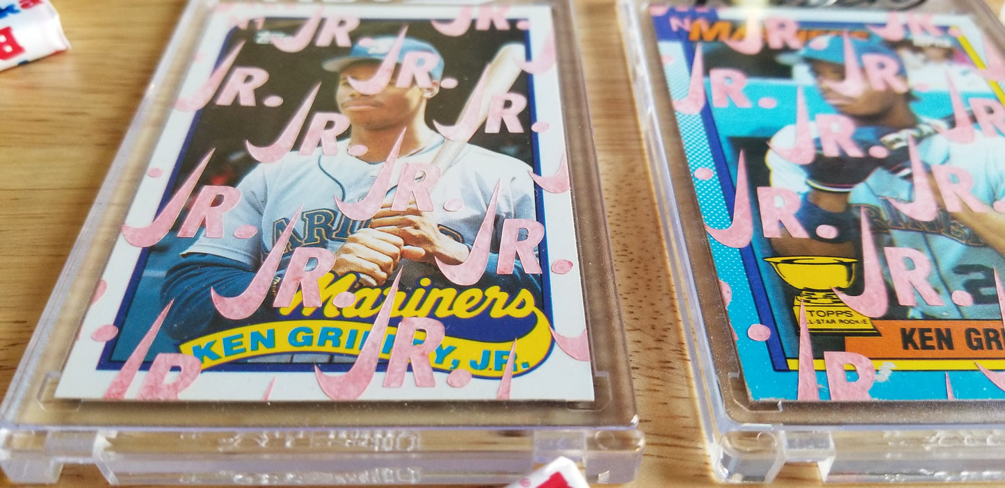 Baseball card art by Matthew Lee Rosen (aka Matthew Rosen) - Ken Griffey Jr