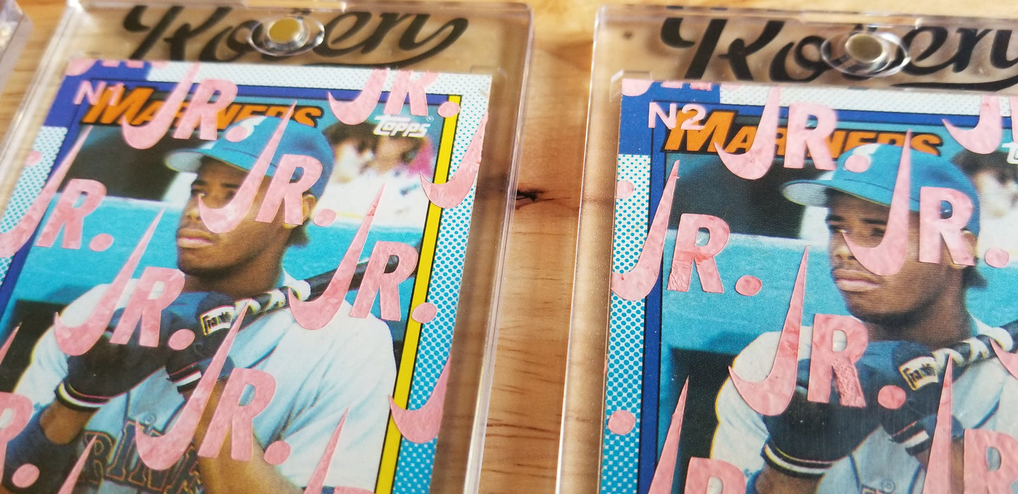 Baseball card art by Matthew Lee Rosen (aka Matthew Rosen) - Ken Griffey Jr