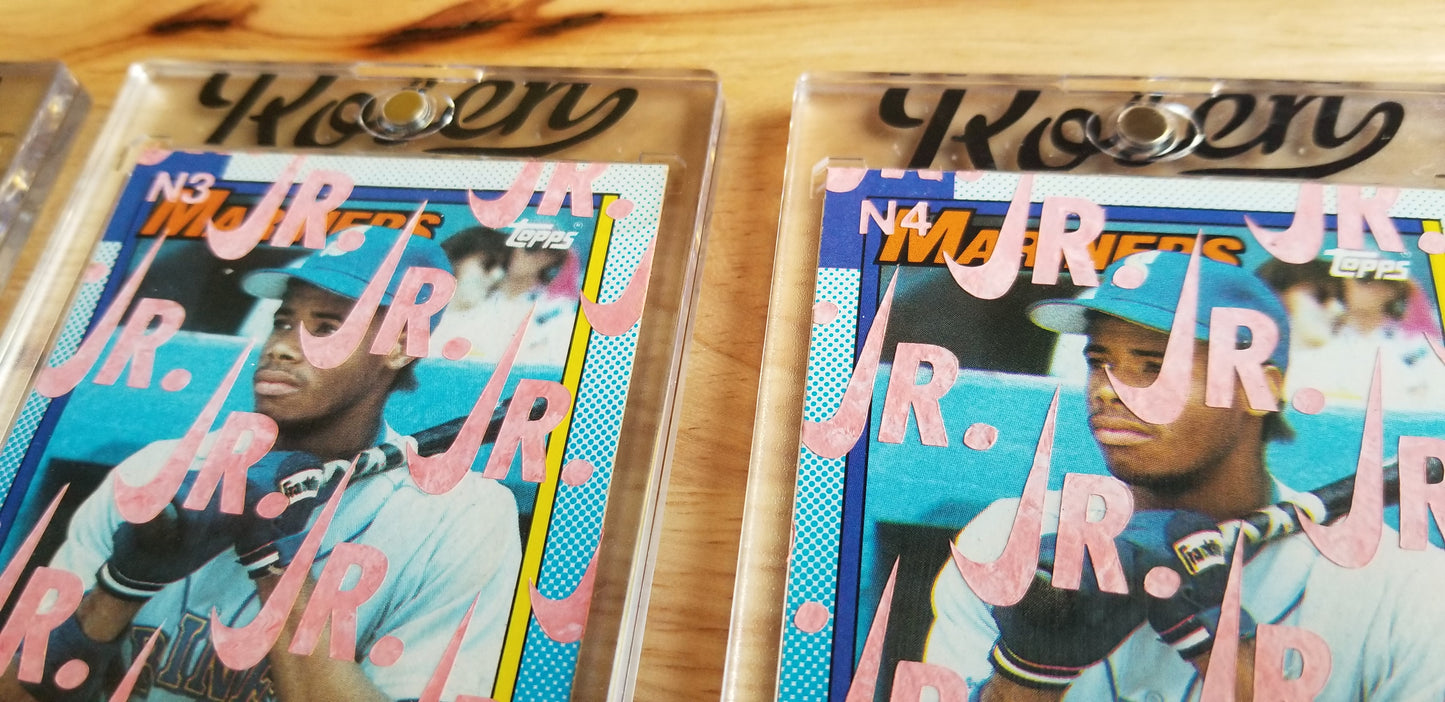Baseball card art by Matthew Lee Rosen (aka Matthew Rosen) - Ken Griffey Jr