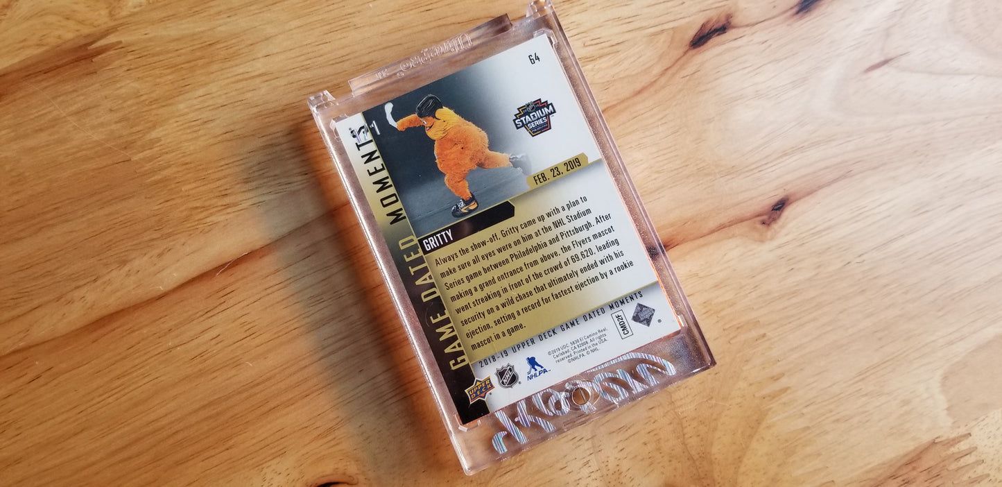 Baseball card art by Matt Rosen - Gritty