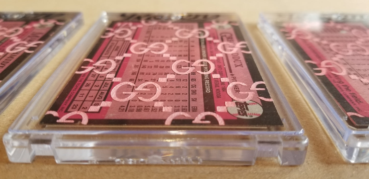 Baseball card art by Matthew Lee Rosen (aka Matthew Rosen) - Gum Stick Collector Cards - Gucci Gold Glove Series