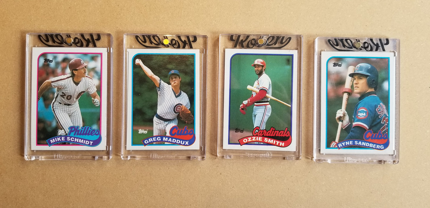 Baseball card art by Matthew Lee Rosen (aka Matthew Rosen) - Gum Stick Collector Cards - Gucci Gold Glove Series