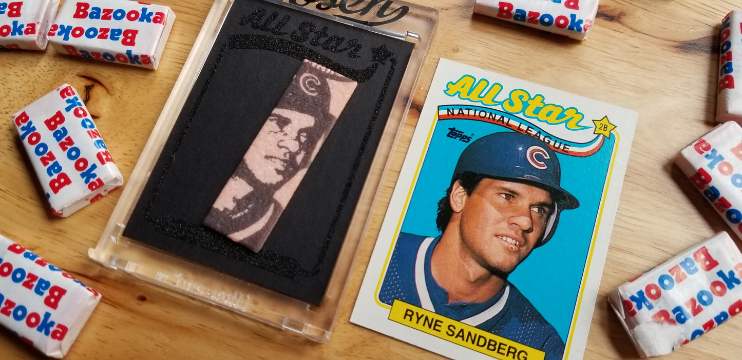 Baseball card art by Matt Rosen - G-Stick 1989 Topps All Stars