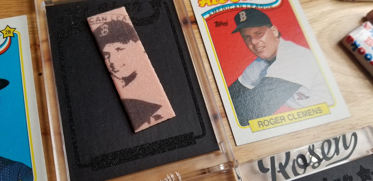 Baseball card art by Matthew Rosen - G-Stick 1989 Topps All Stars