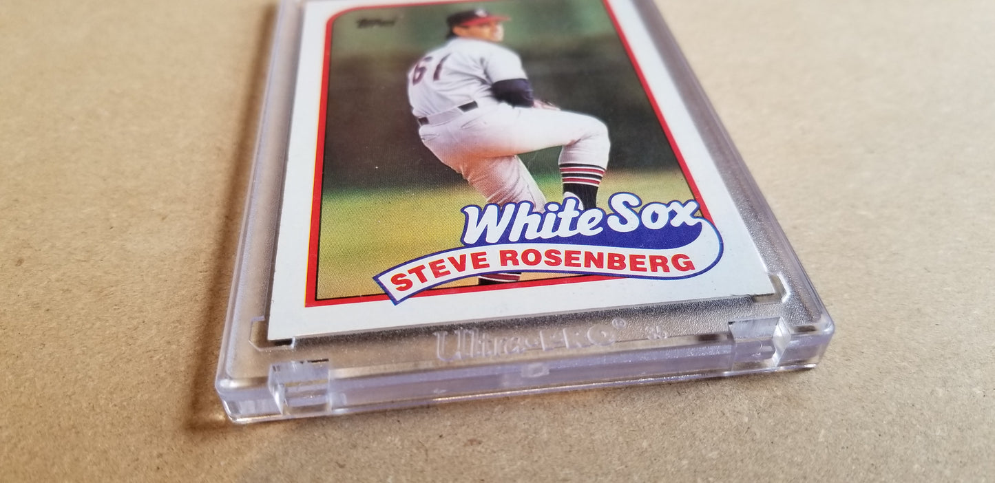 Baseball card art by Matthew Lee Rosen (aka Matthew Rosen) - 1989 Steve Rosenberg (Hebrew Bazooka)