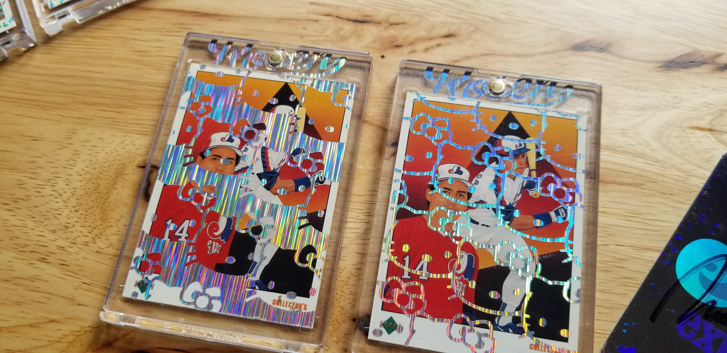 Baseball card art by Matthew Lee Rosen (aka Matthew Rosen) - Andres Galarraga Hello Kitty
