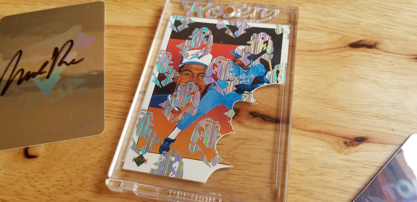 Baseball card art by Matthew Lee Rosen (aka Matthew Rosen) - Fred McGriff Crime Dog