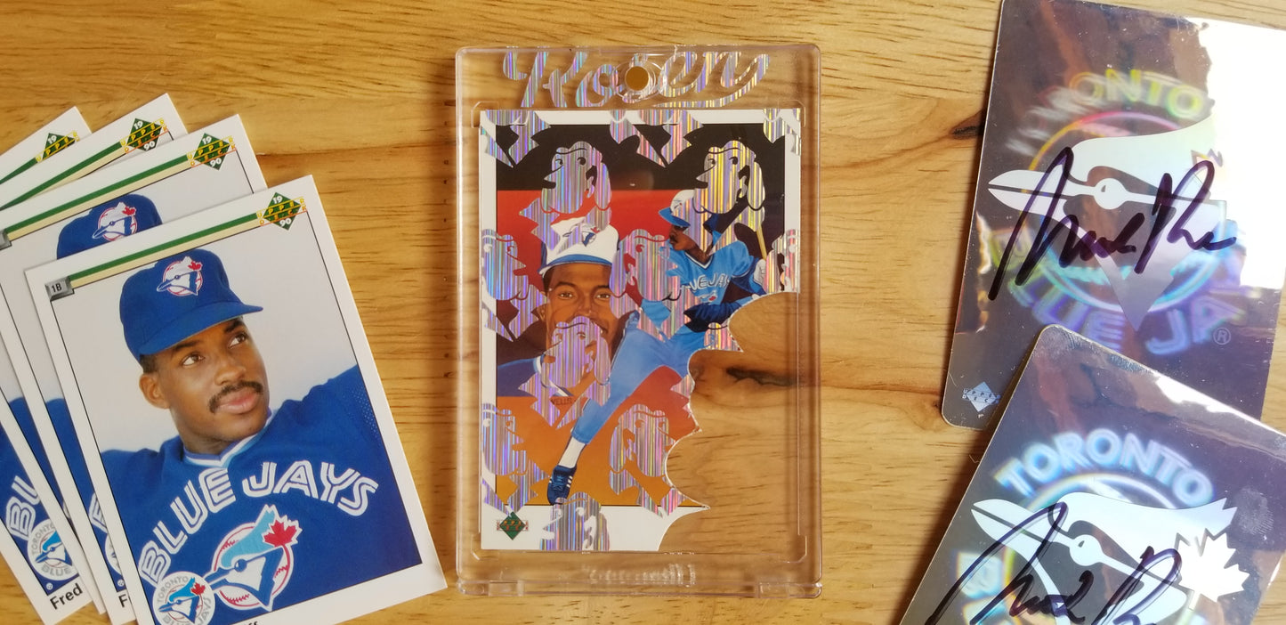 Baseball card art by Matthew Lee Rosen (aka Matthew Rosen) - Fred McGriff Crime Dog