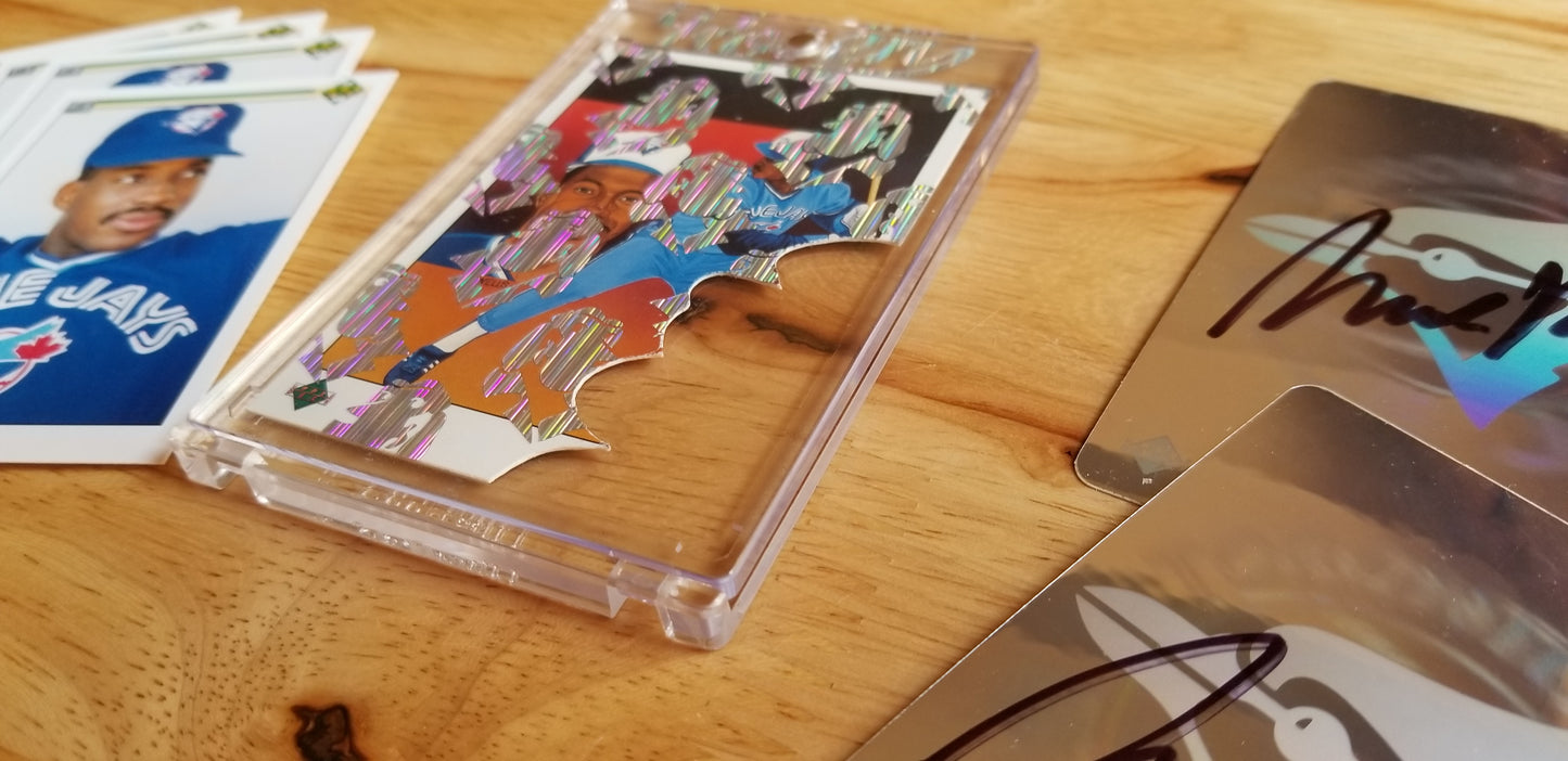Baseball card art by Matthew Lee Rosen (aka Matthew Rosen) - Fred McGriff Crime Dog