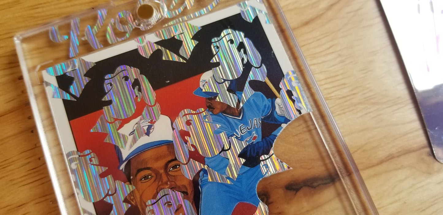 Baseball card art by Matthew Lee Rosen (aka Matthew Rosen) - Fred McGriff Crime Dog