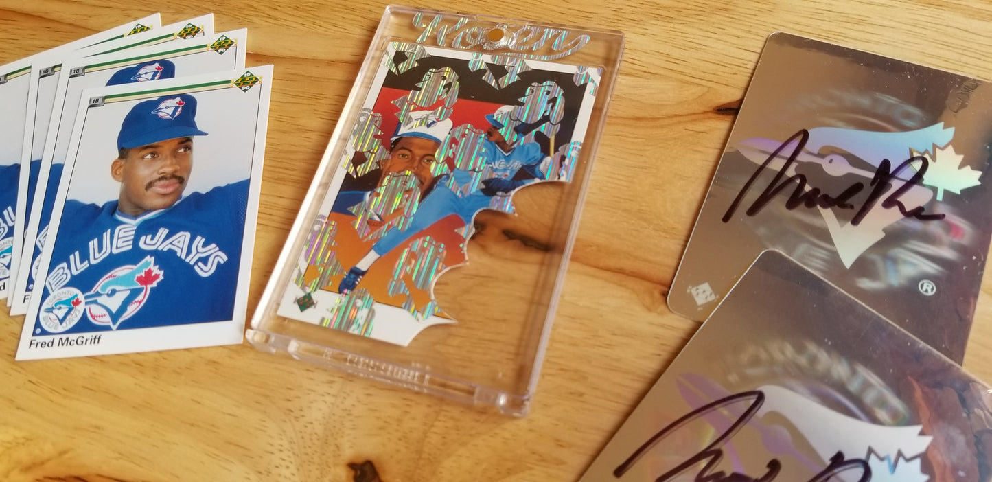 Baseball card art by Matthew Lee Rosen (aka Matthew Rosen) - Fred McGriff Crime Dog