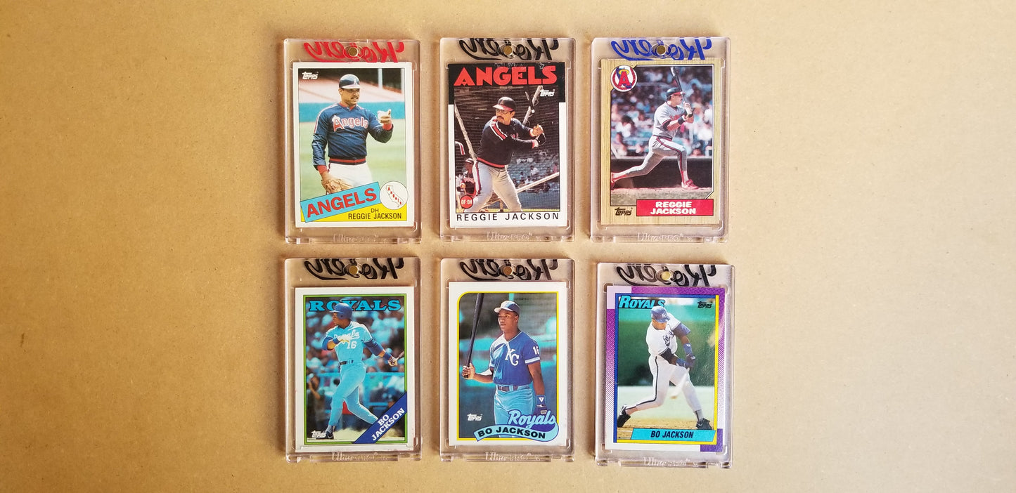 Baseball card art by Matthew Lee Rosen (aka Matthew Rosen) - Jackson Pollock Series
