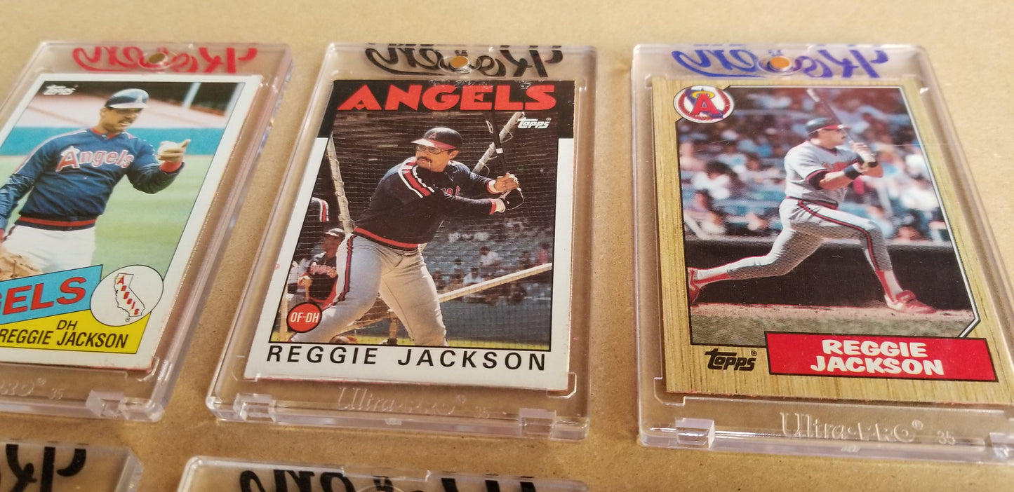 Baseball card art by Matthew Lee Rosen (aka Matthew Rosen) - Jackson Pollock Series