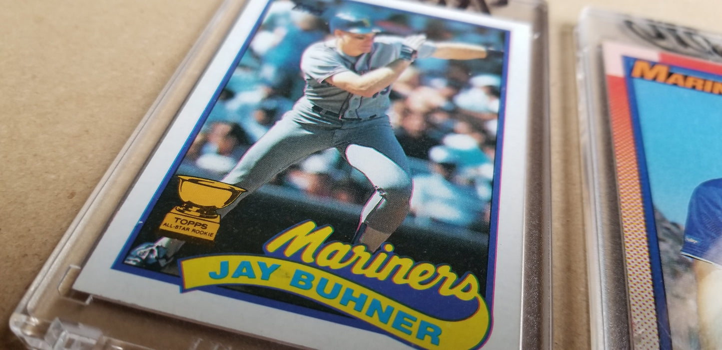 Baseball card art by Matthew Lee Rosen (aka Matthew Rosen) - Jay Buhner Seinfeld
