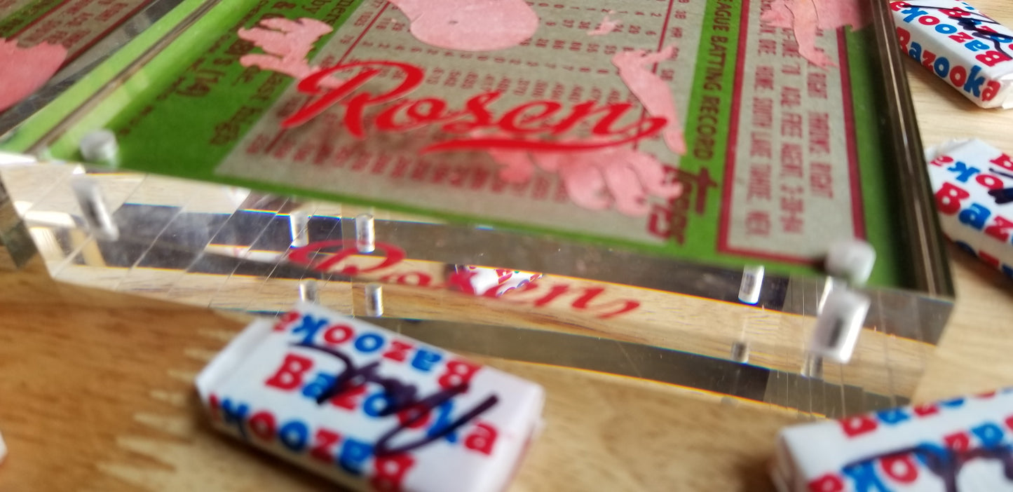 Baseball card art by Matthew Rosen - Dave Kingman Donkey Kong