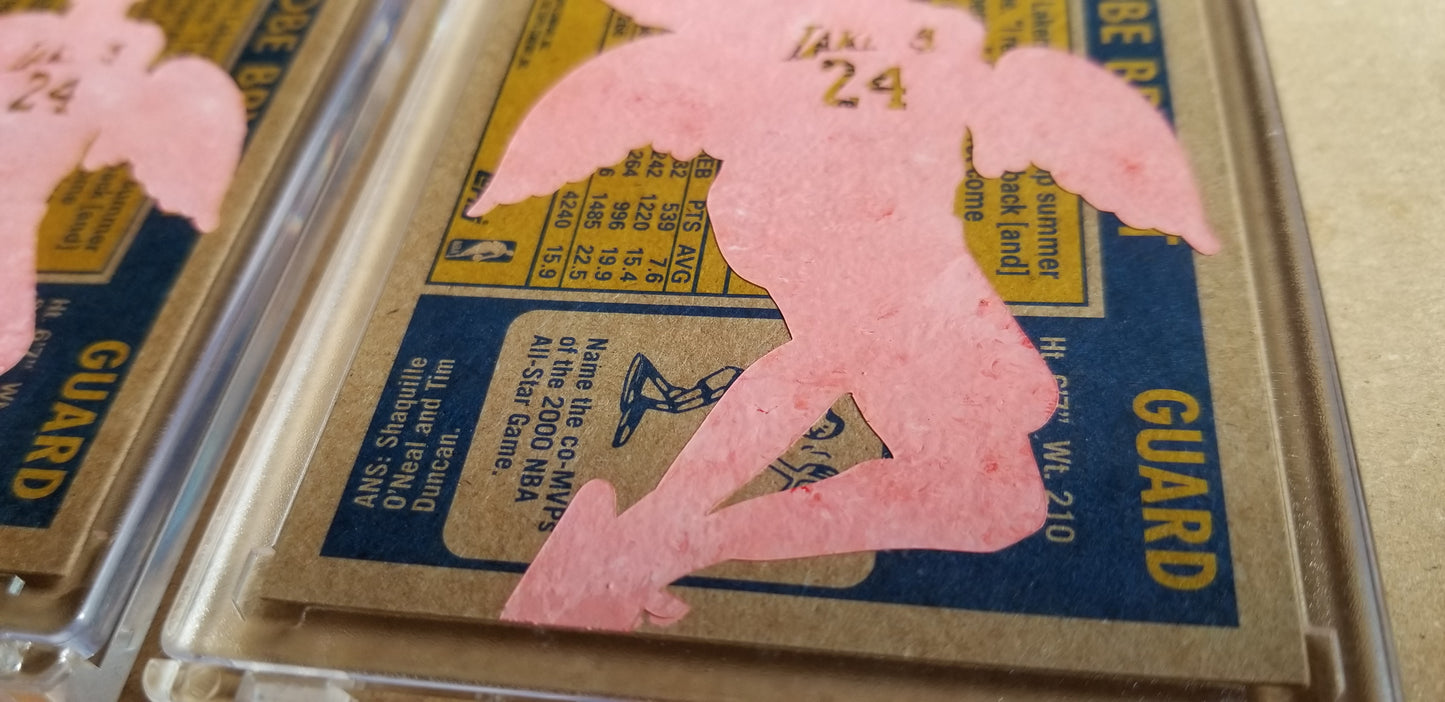Baseball card art by Matthew Lee Rosen (aka Matthew Rosen) - Kobe Angel