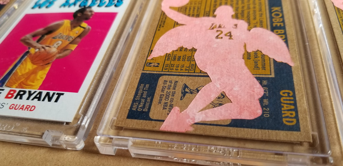 Baseball card art by Matthew Lee Rosen (aka Matthew Rosen) - Kobe Angel