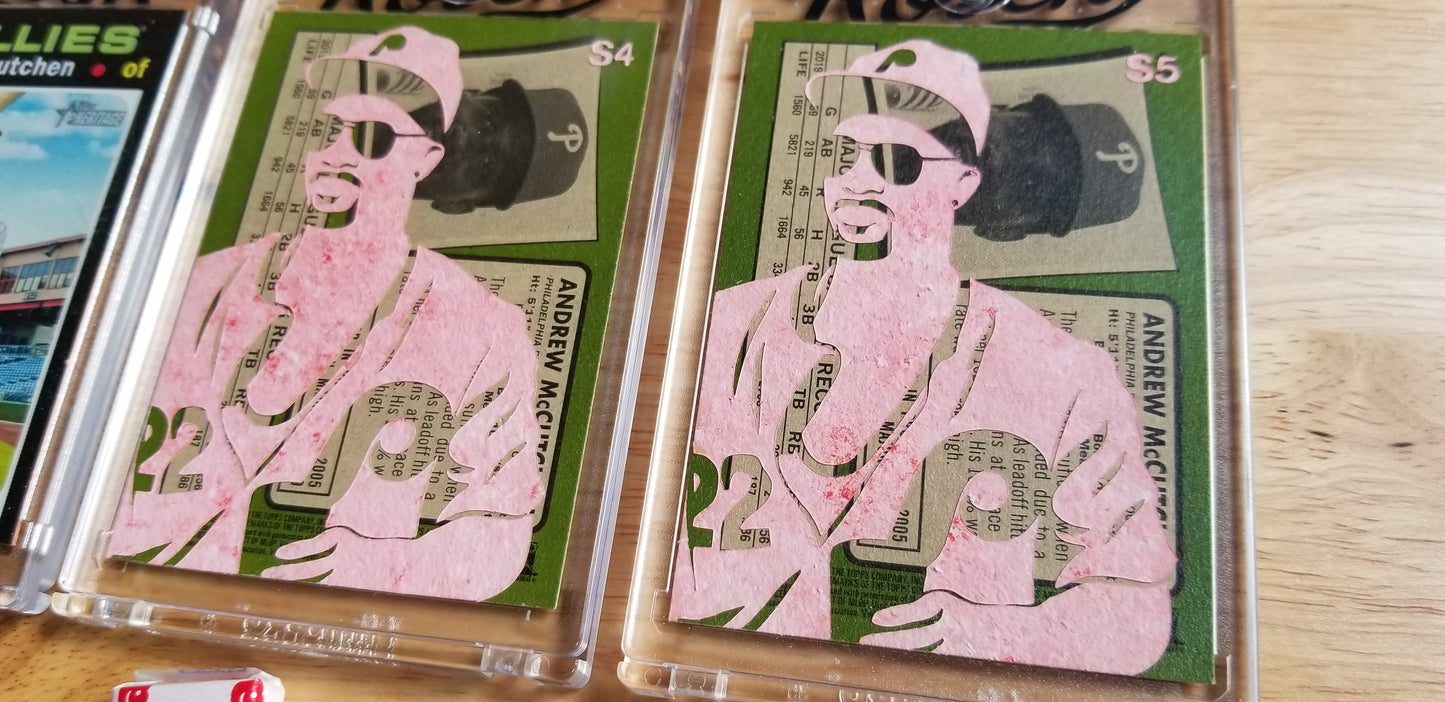 Baseball card art by Matthew Lee Rosen (aka Matthew Rosen) - Andrew McCutchen