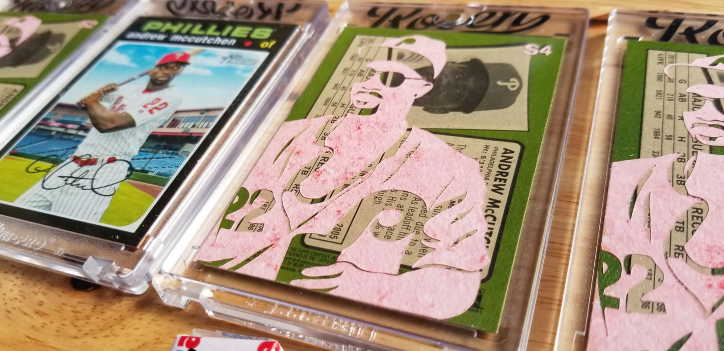 Baseball card art by Matthew Lee Rosen (aka Matthew Rosen) - Andrew McCutchen