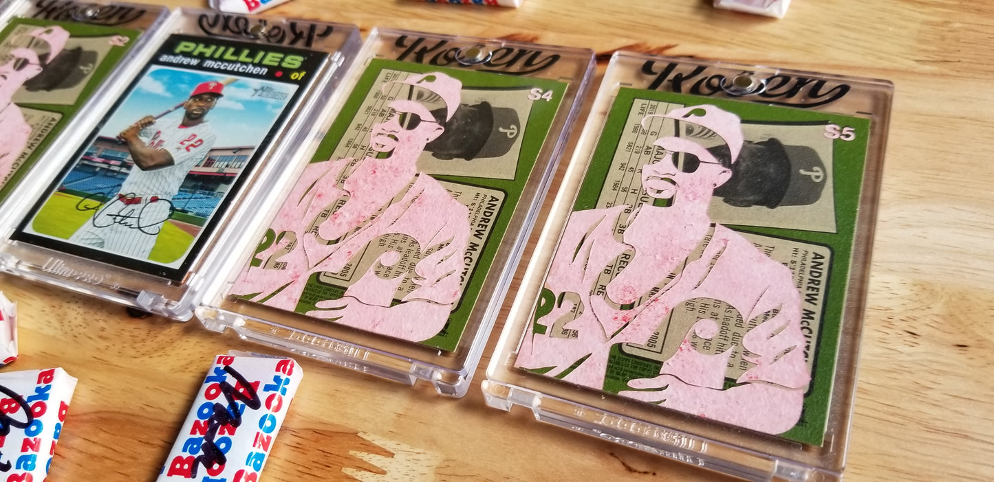 Baseball card art by Matthew Lee Rosen (aka Matthew Rosen) - Andrew McCutchen