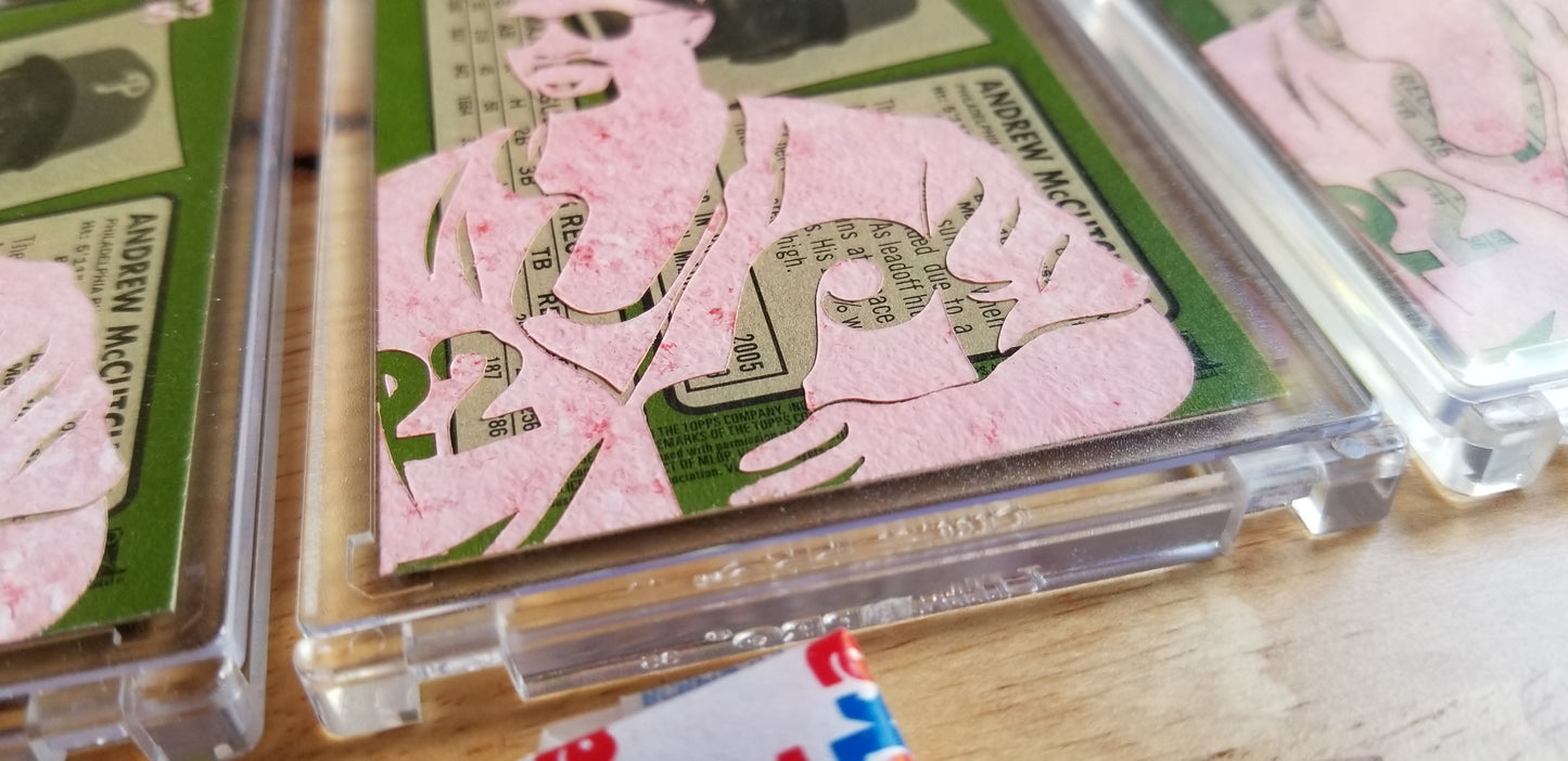 Baseball card art by Matthew Lee Rosen (aka Matthew Rosen) - Andrew McCutchen
