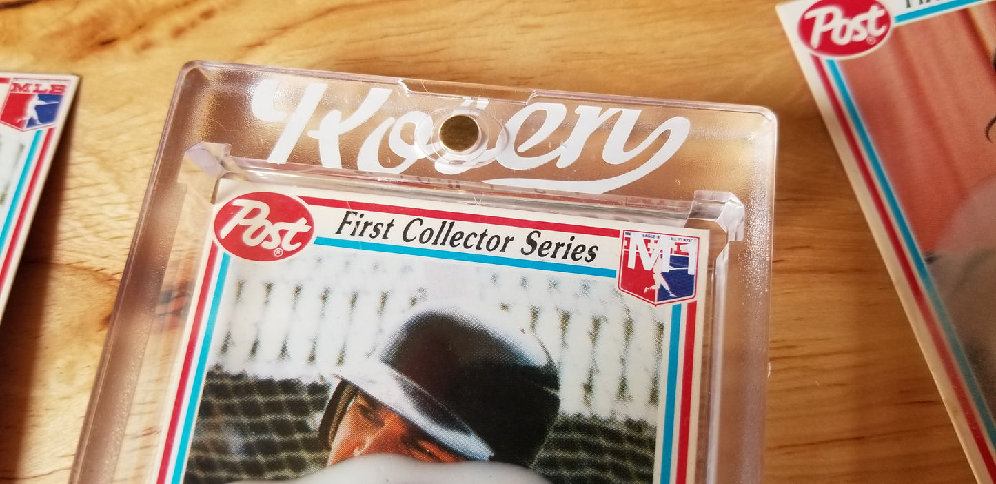 Baseball card art by Matthew Lee Rosen (aka Matthew Rosen) - Alpha-Bits and Milk