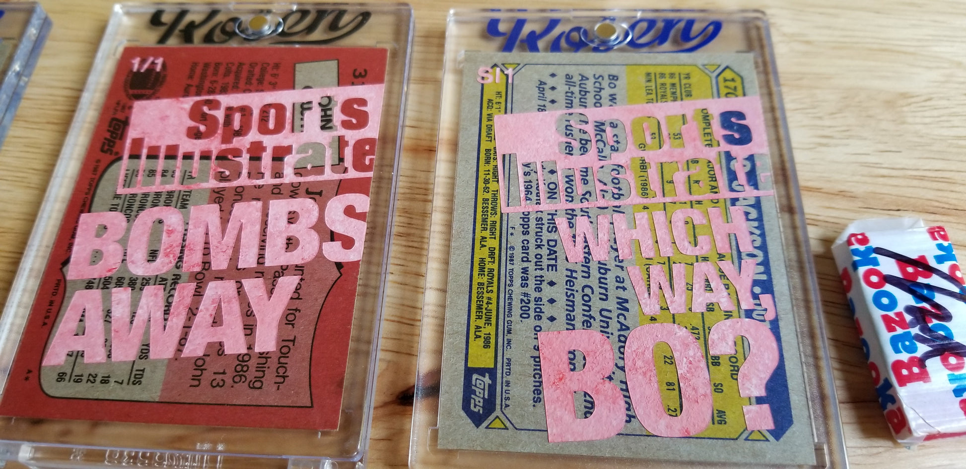 Baseball card art by Matthew Lee Rosen (aka Matthew Rosen) - Sports Illustrated Covers