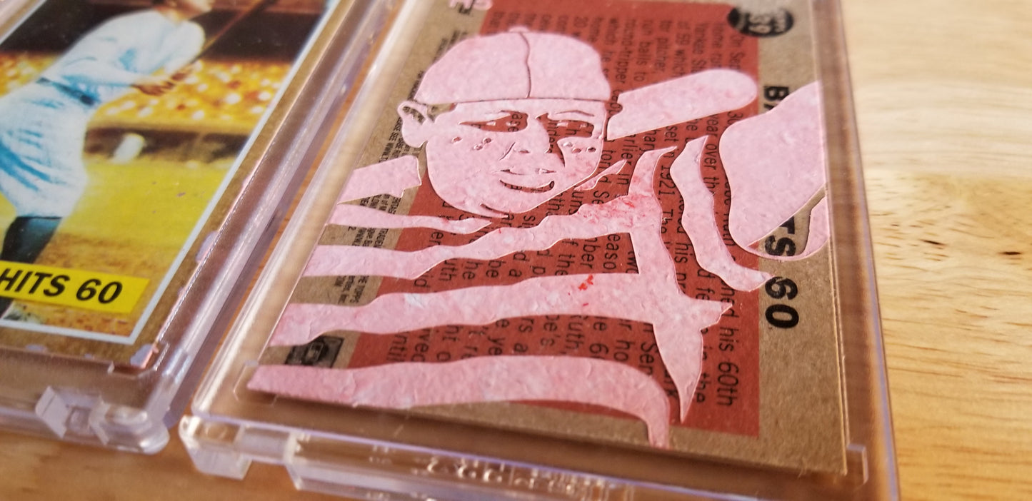 Baseball card art by Matthew Lee Rosen (aka Matthew Rosen) - Ham Porter