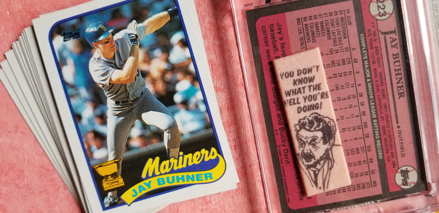 Baseball card art by Matt Rosen - Seinfeld series