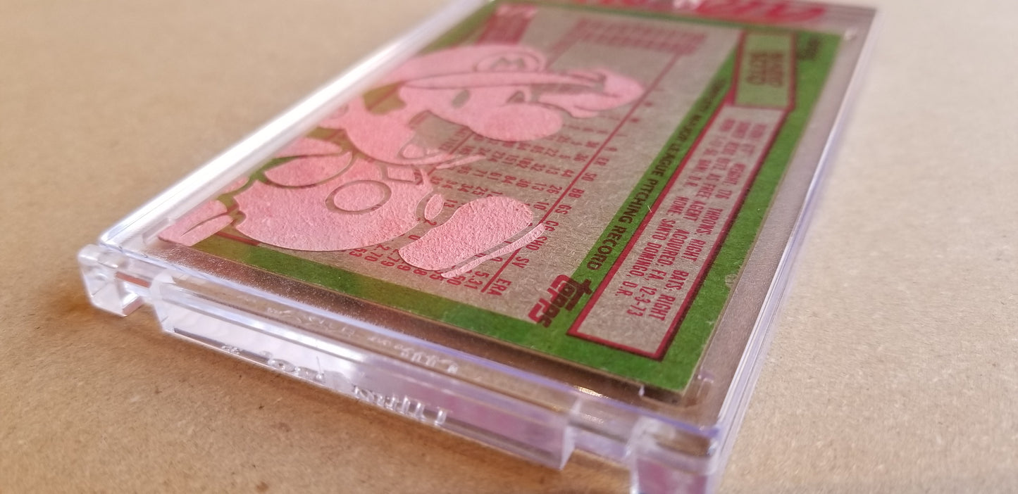 Baseball card art by Matthew Lee Rosen (aka Matthew Rosen) - Super Mario Soto