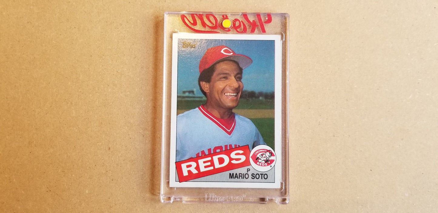 Baseball card art by Matthew Lee Rosen (aka Matthew Rosen) - Super Mario Soto