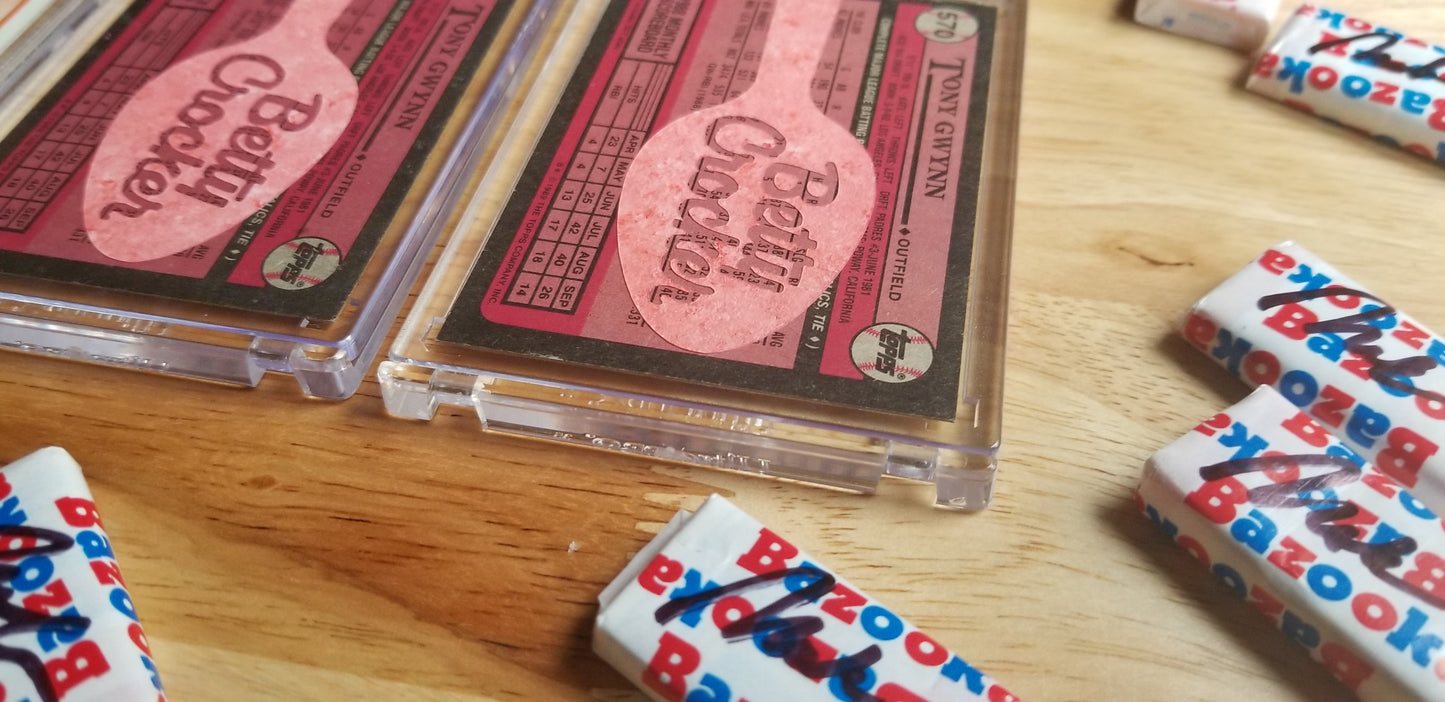Baseball card art by Matthew Lee Rosen (aka Matthew Rosen) - Tony Gwynn Betty Crocker