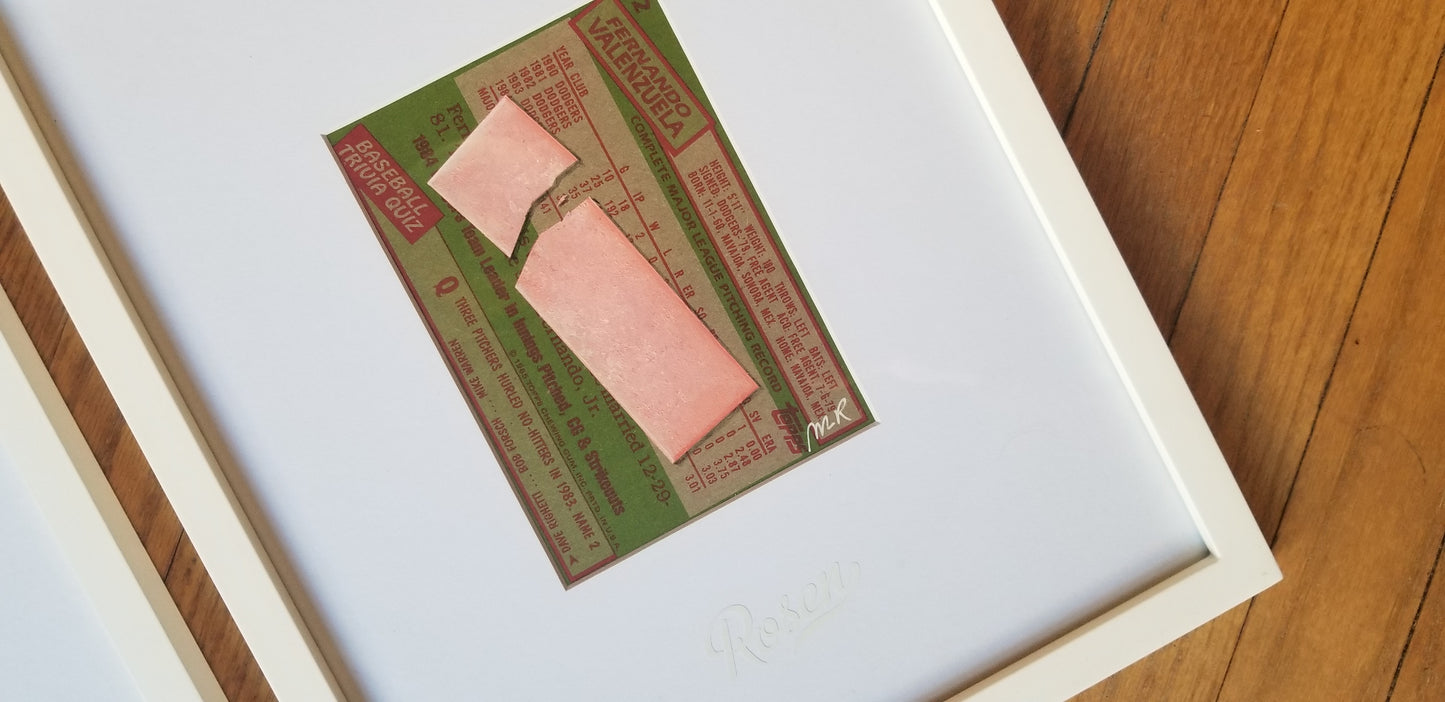 Framed Gum Stick Paint Sketches