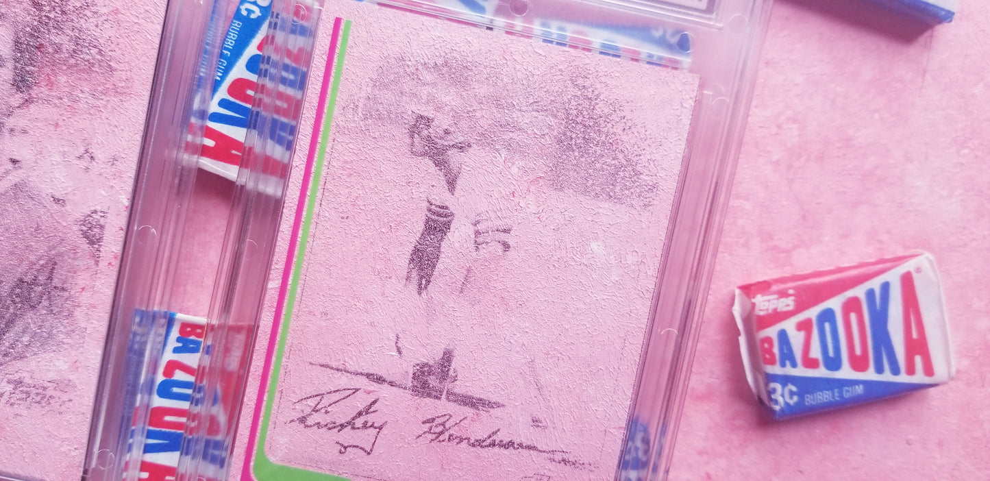 1982 Topps Gum Slabs by Matthew Lee Rosen