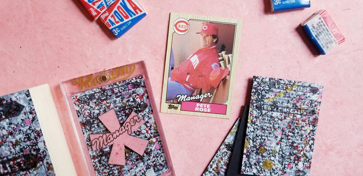 Matthew Lee Rosen - Pete Rose HOF exhibit artwork
