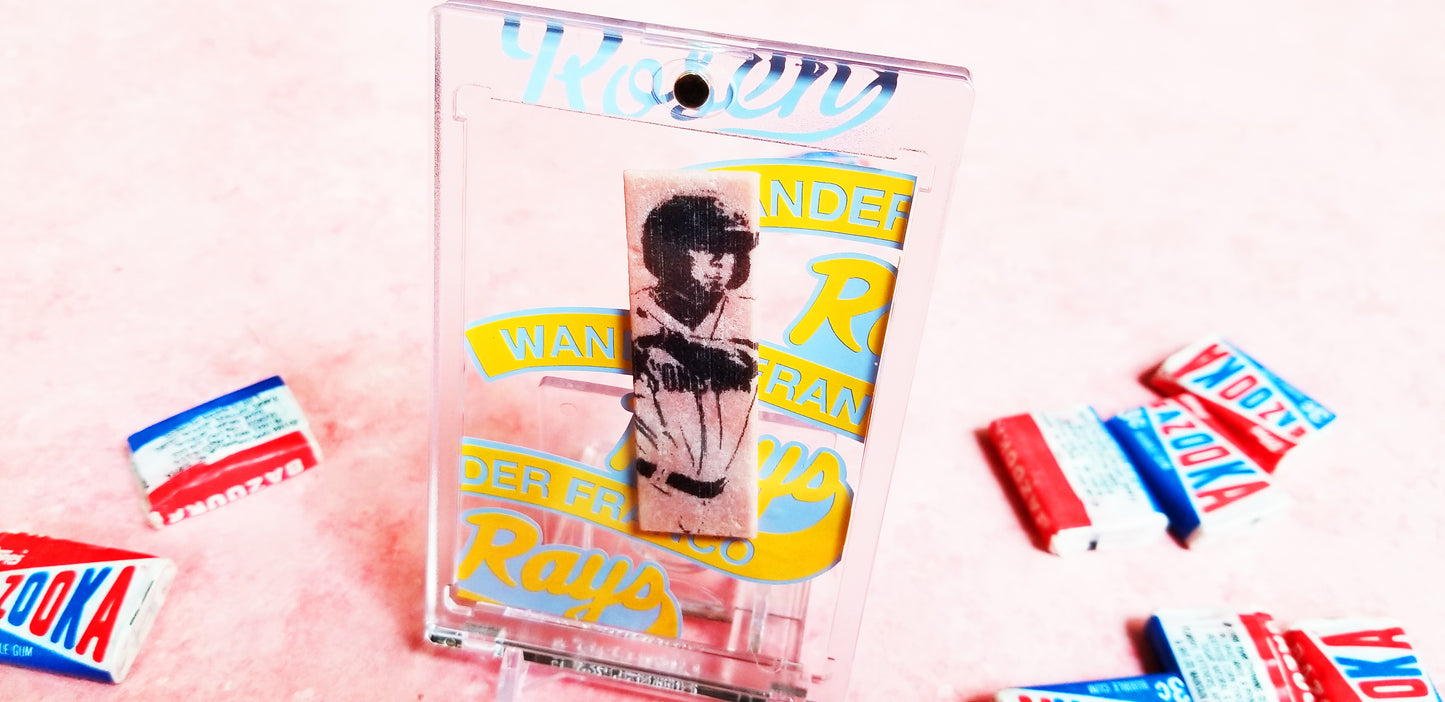 Baseball card art by Matthew Lee Rosen - 2020 Topps Wander Franco