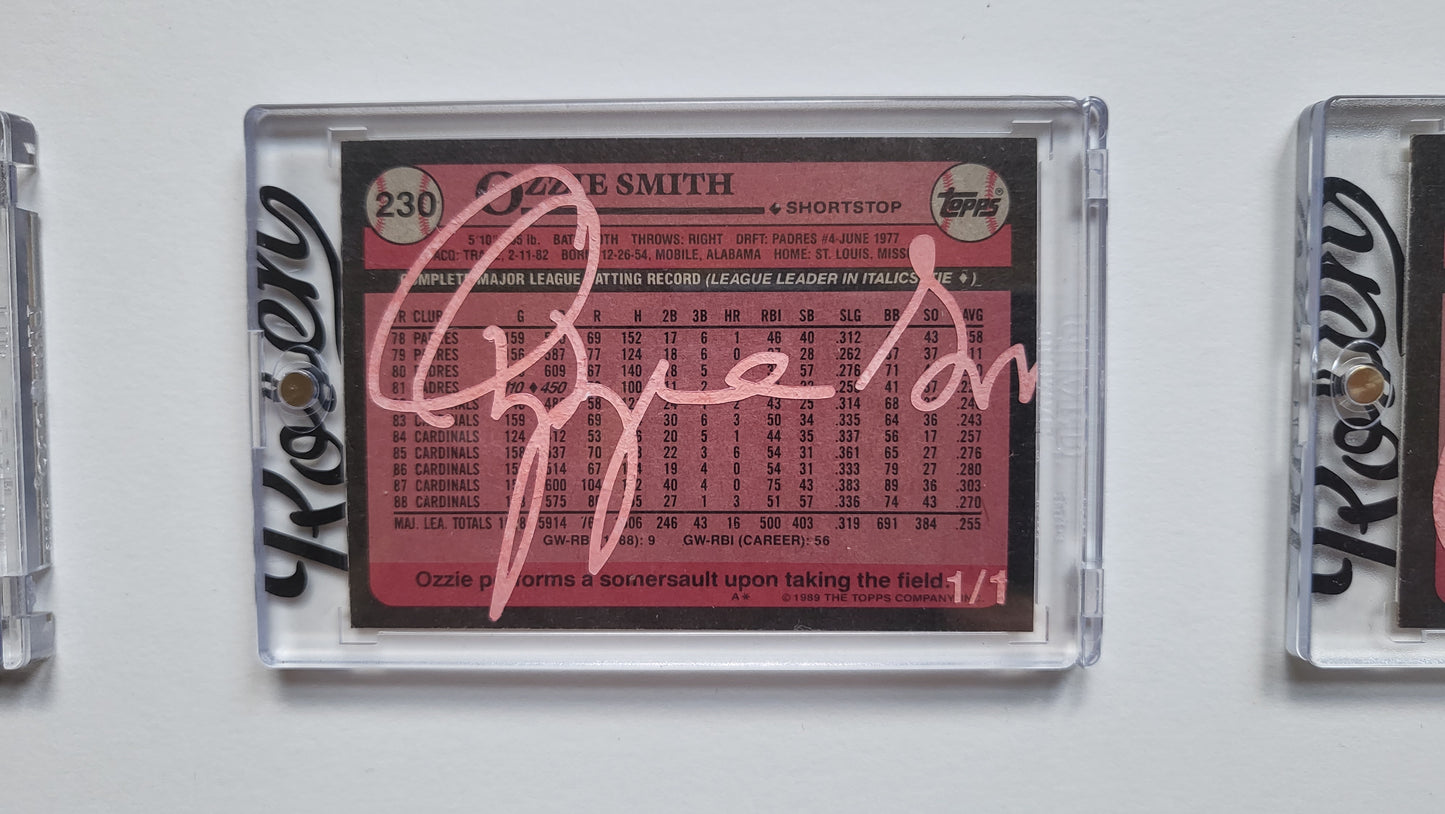 89 & 90T Bubble Gum Autos (1/1)