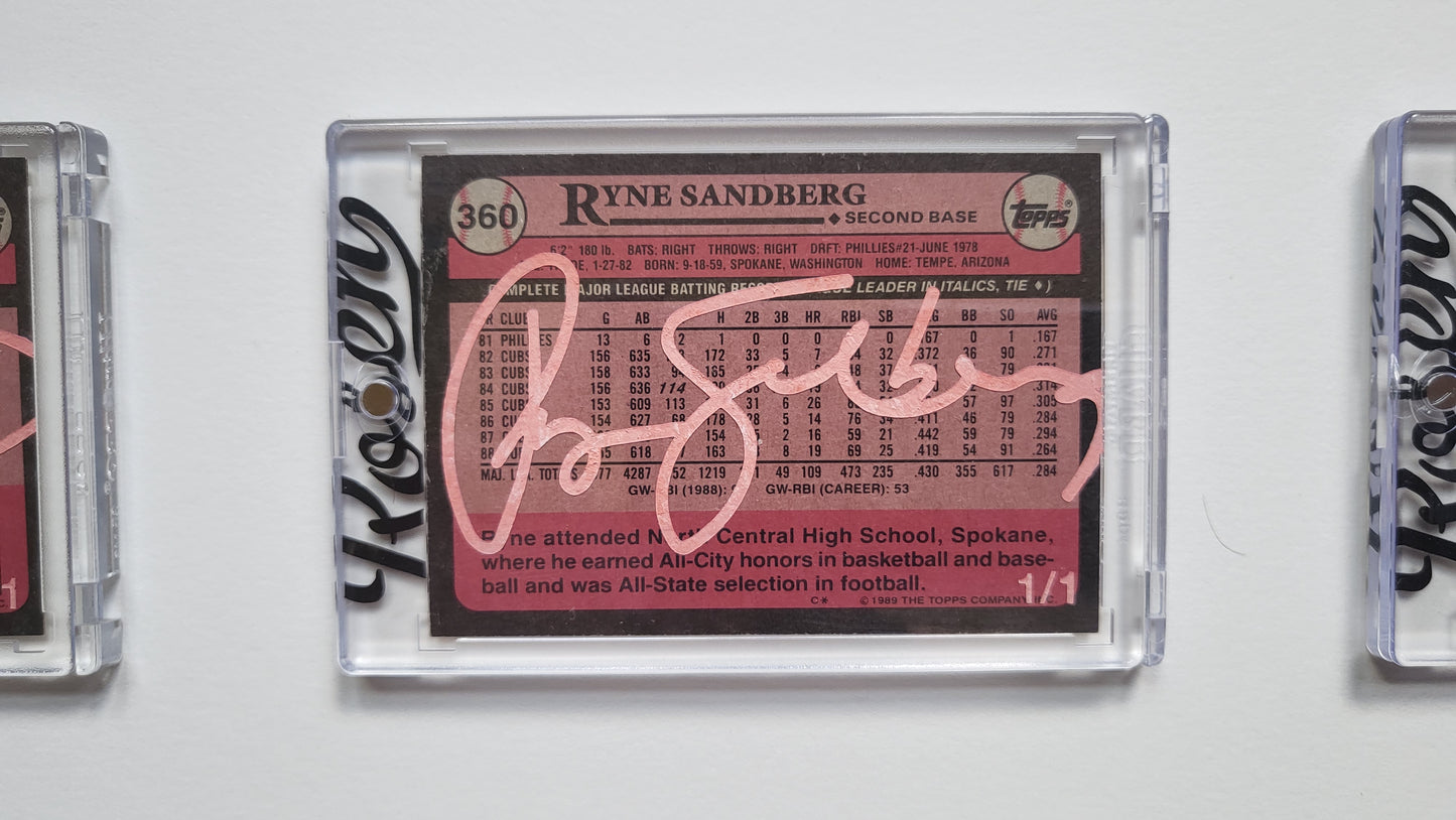 89 & 90T Bubble Gum Autos (1/1)