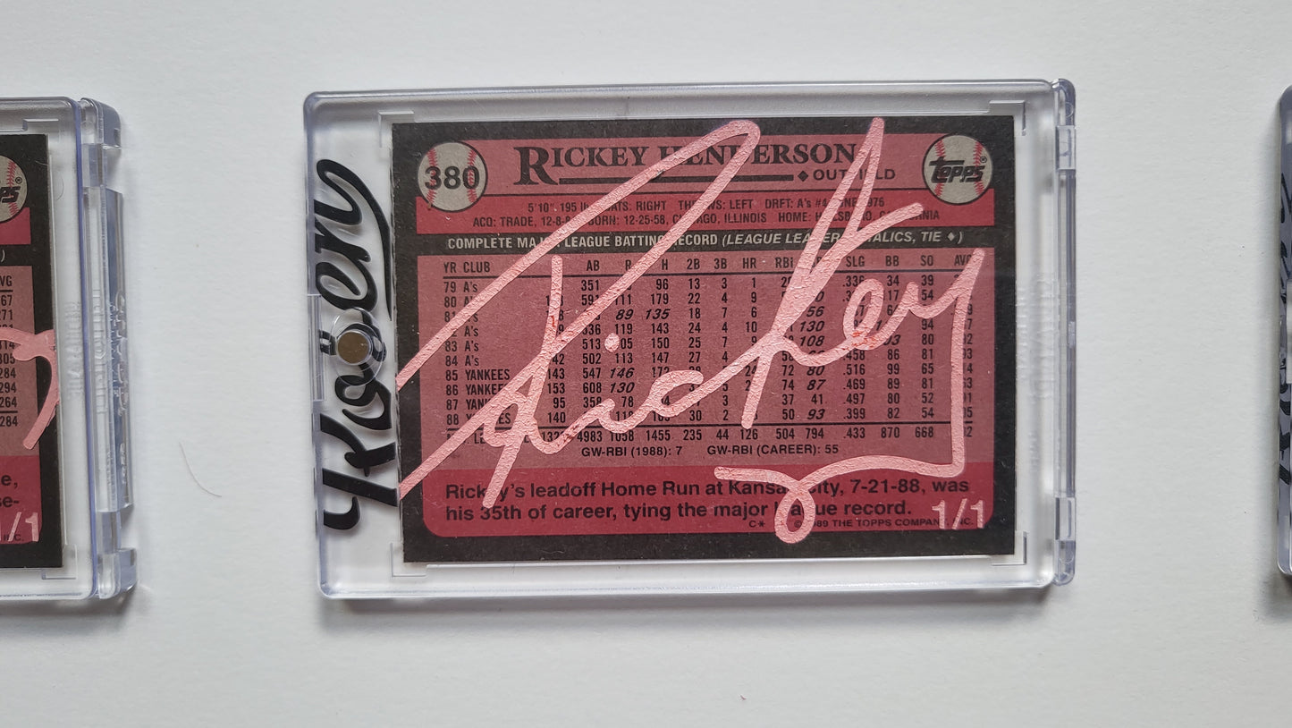 89 & 90T Bubble Gum Autos (1/1)