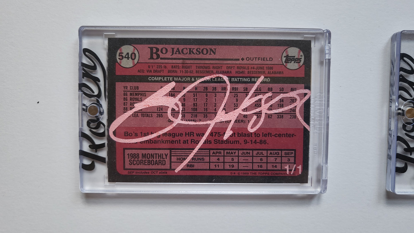 89 & 90T Bubble Gum Autos (1/1)