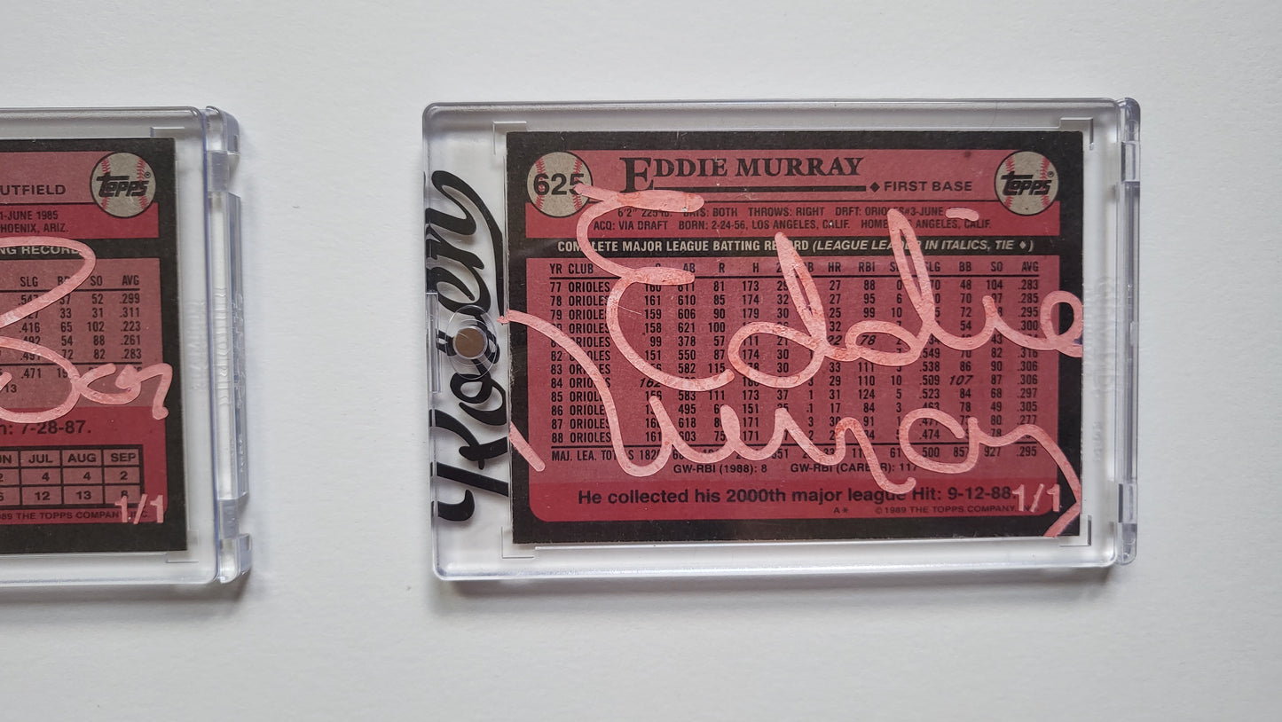 89 & 90T Bubble Gum Autos (1/1)