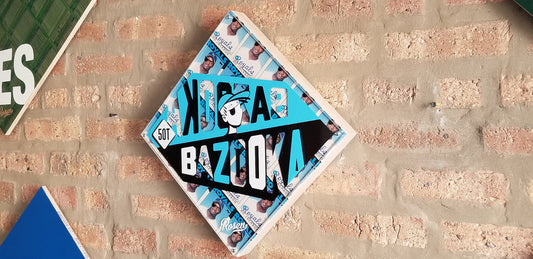 Baseball card art by Matthew Lee Rosen (aka Matthew Rosen) - Bazooka Bo Jackson ('86 Topps Traded)