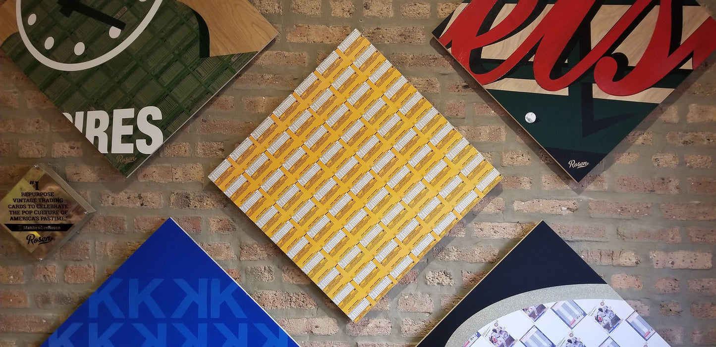 Baseball card art by Matthew Lee Rosen (aka Matthew Rosen) - Barry Bonds Asterisk (1989 Donruss)