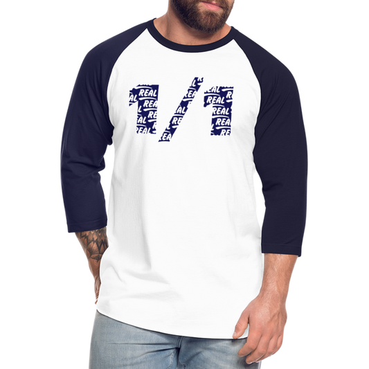 Real 1/1 - Ringer (Navy) - white/navy