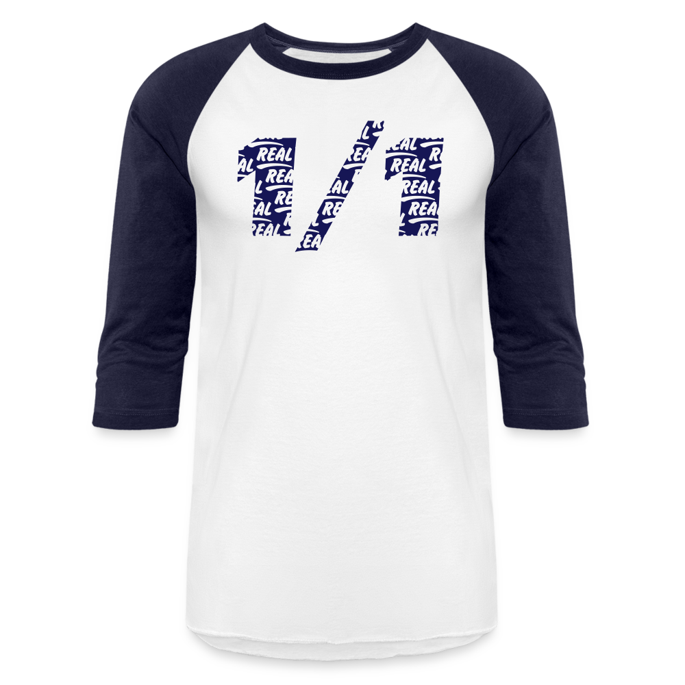 Real 1/1 - Ringer (Navy) - white/navy