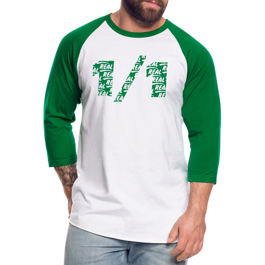 Real 1/1 - Ringer (Green) - white/kelly green