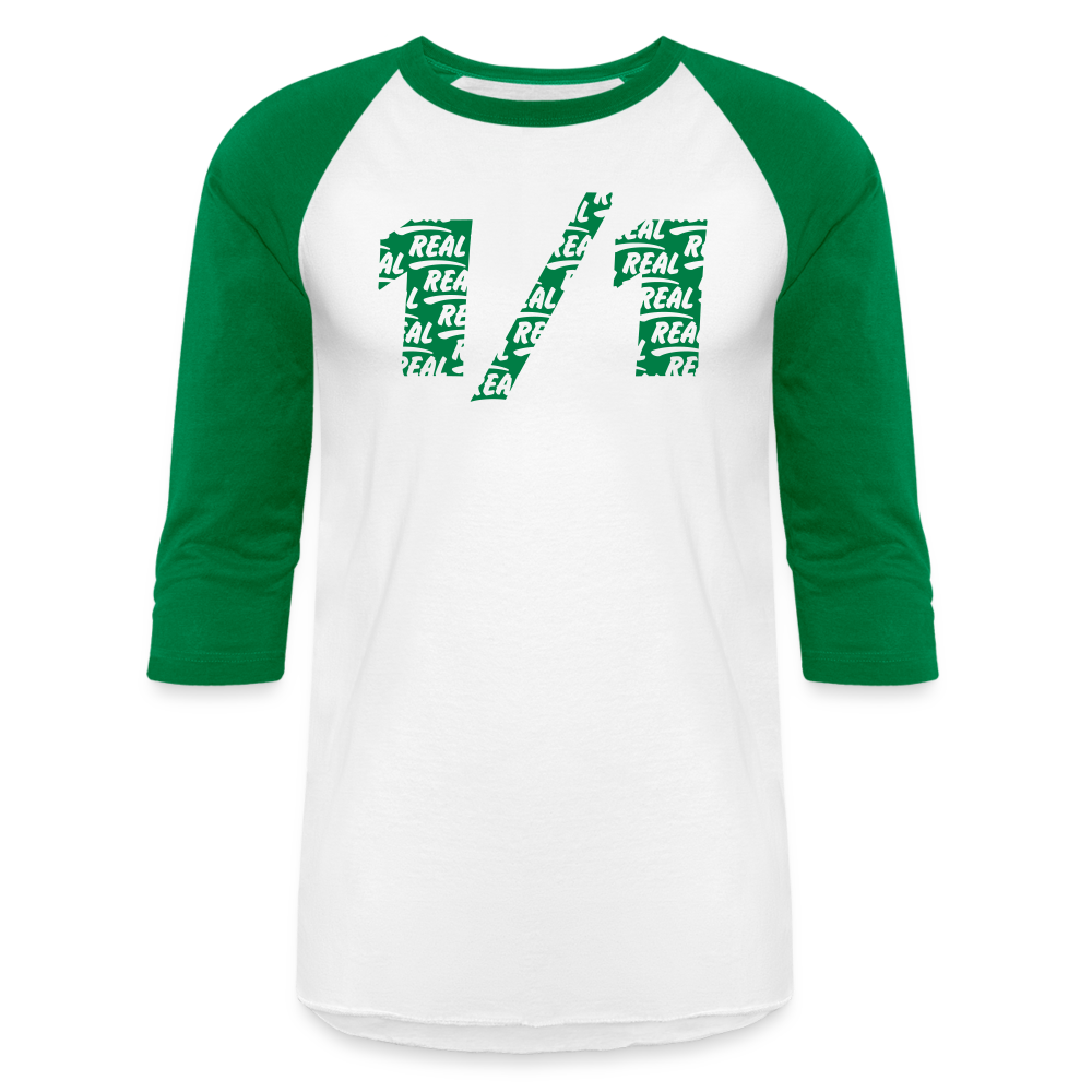 Real 1/1 - Ringer (Green) - white/kelly green